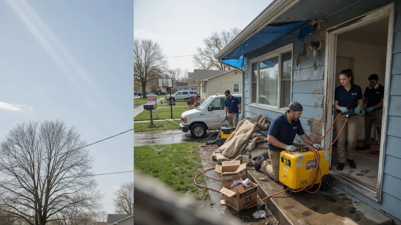 Basement Flood Cleanup in Princeton, IA near me